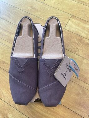 TOMS Women’s Classic Alpargata – Ash Recycled Cotton Canvas